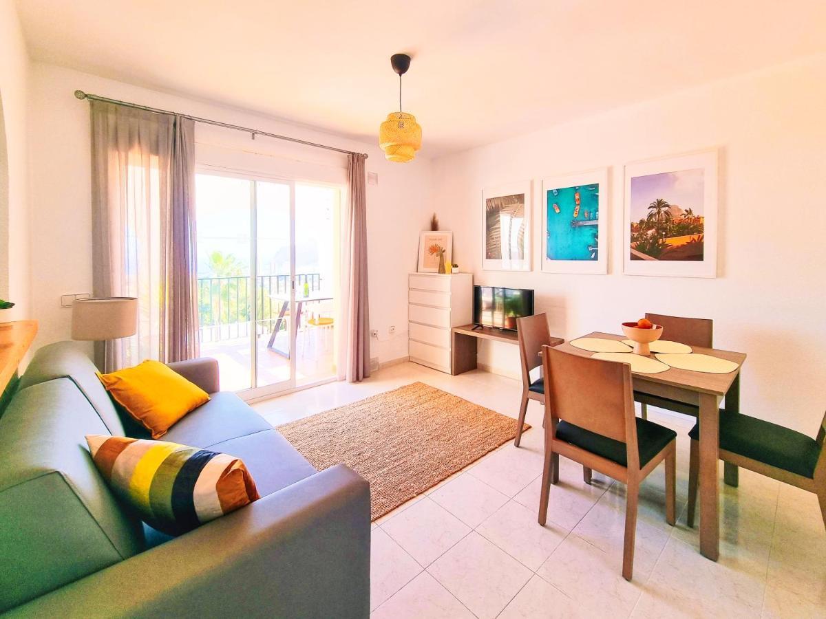 Ferienwohnung The View: Sea, Mountain, Terrace, Swimming Pool Calp Exterior foto